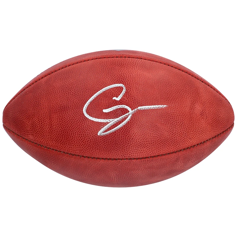 Ballon de football Wilson Duke autographié par Chase Young des New Orleans Saints