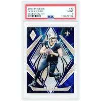 Carte Derek Carr New Orleans Saints 2024 Panini Phoenix Celestial n° 43, authentifiée PSA 9 (n° 1/1)