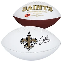 Derek Carr New Orleans Saints Autographed White Panel Football