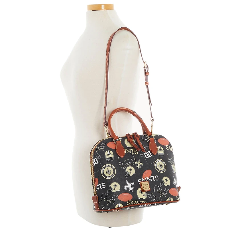 Sacoche zippée Dooney & Bourke New Orleans Saints Game Day