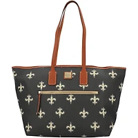Dooney & Bourke New Orleans Saints Sporty Monogram Large Zip Tote Bag