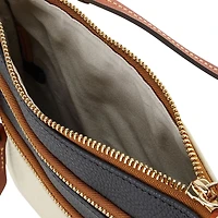 Dooney & Bourke New Orleans Saints Team Logo Halftime Triple Zip Crossbody Bag