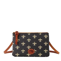 Dooney & Bourke  New Orleans Saints Top Zip Crossbody Bag