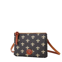 Sac bandoulière zippé Dooney & Bourke New Orleans Saints