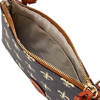 Sac bandoulière zippé Dooney & Bourke New Orleans Saints
