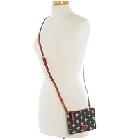 Dooney & Bourke  New Orleans Saints Top Zip Crossbody Bag