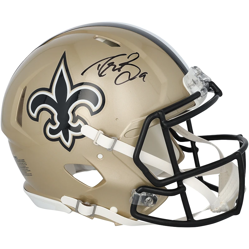Drew Brees New Orleans Saints Autographed Speed Authentic Helmet - Beckett