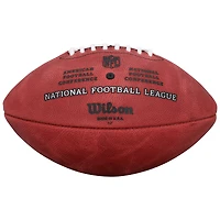 Ballon de football Wilson Duke en couleur, autographié par Drew Brees (New Orleans Saints), avec inscription « HOF 26 ».