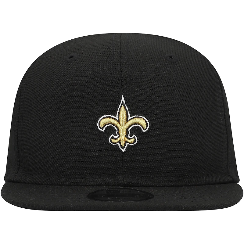 Infant New Era Black New Orleans Saints My 1st 9FIFTY Adjustable Hat