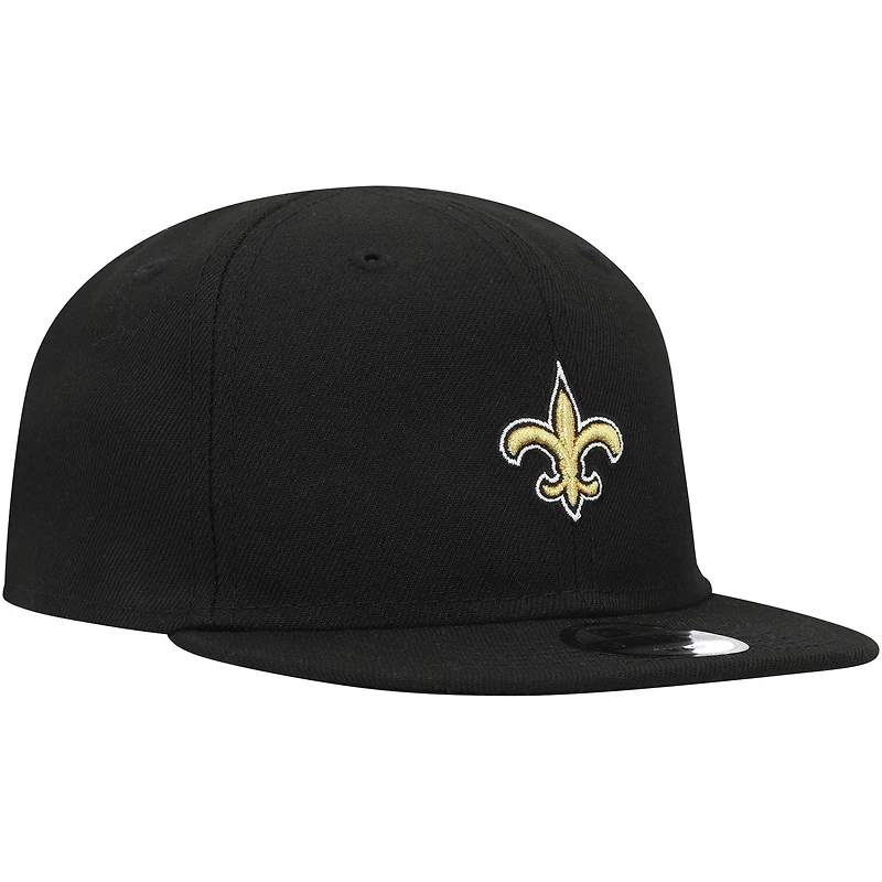 Infant New Era Black New Orleans Saints My 1st 9FIFTY Adjustable Hat