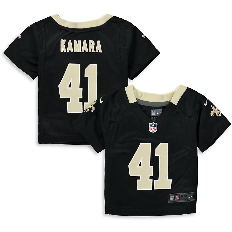 Infant Nike Alvin Kamara Black New Orleans Saints Team Player Game Jersey