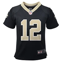 Infant Nike Chris Olave Black New Orleans Saints Team  Player Game Jersey