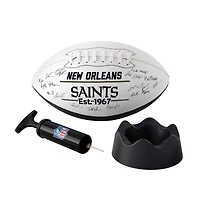 Logo Brands New Orleans Saints 2025 Autograph Signature Football