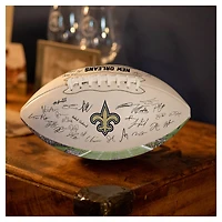 Ballon de football autographié Logo Brands New Orleans Saints 2025