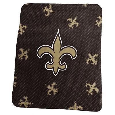 Couverture polaire classique City Connect 50" x 60" des New Orleans Saints, logo de la marque