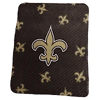 Couverture polaire classique City Connect 50" x 60" des New Orleans Saints, logo de la marque