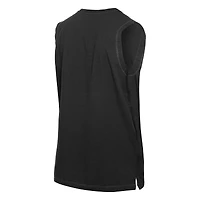 Men's New Era  Black New Orleans Saints Leisure Collection Tank Top