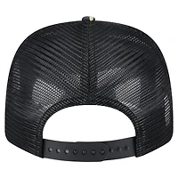 Men's New Era  Navy/Black New Orleans Saints Adventure Drinks Pattern 9SEVENTY Stretch-Snap Hat