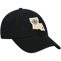 Casquette réglable '47 New Orleans Saints Clean Up pour homme noire