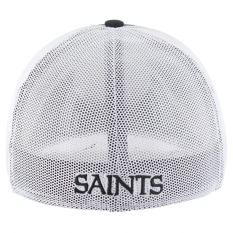Men's '47 Black New Orleans Saints Disclose Trophy Stretch Fit Hat