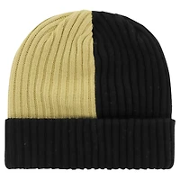 Bonnet en tricot à revers Fracture '47 New Orleans Saints noir pour hommes