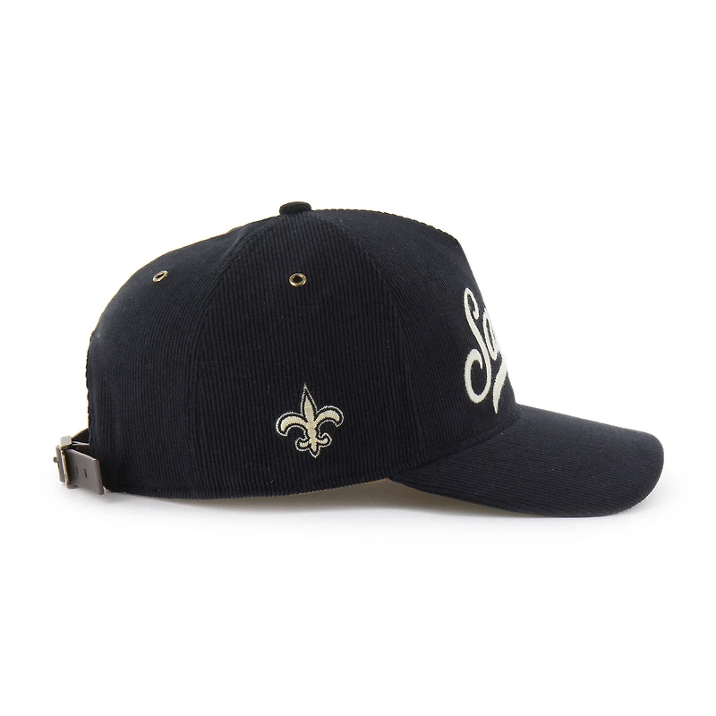Casquette ajustable en velours côtelé Golden Age des Saints de la Nouvelle-Orléans '47 pour homme