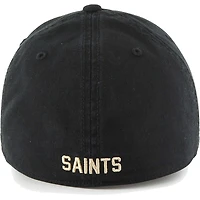 Men's '47 Black New Orleans Saints Gridiron Classics Franchise Fitted Hat
