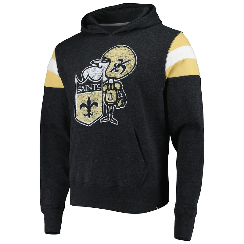 Chandail à capuchon pour homme '47 Black New Orleans Saints Legacy Premier Nico