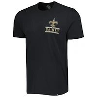 T-shirt pour homme '47 noir New Orleans Saints Open Field Franklin