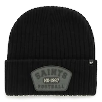 Bonnet en tricot à revers Ridgeway '47 New Orleans Saints noir pour hommes
