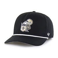 Casquette ajustable noire New Orleans Saints '47 pour homme