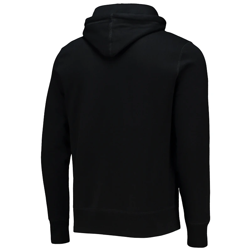 Chandail à capuchon pour homme '47 Black New Orleans Saints Varsity Arch Throwback