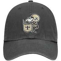 Casquette ajustable « Clean Up » des Saints de la Nouvelle-Orléans, couleur anthracite, modèle 47