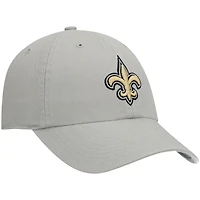 Casquette réglable '47 New Orleans Saints Clean Up grise pour homme