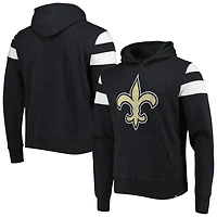 Sweat à capuche '47 noir chiné New Orleans Saints Premier Nico pour hommes