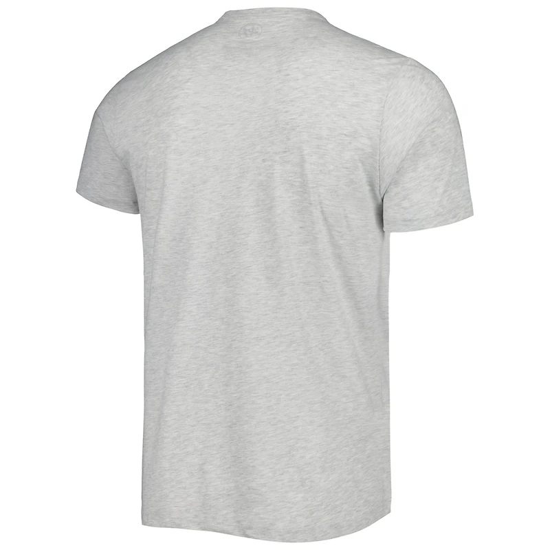 Men's '47 Heathered Gray New Orleans Saints Dozer Franklin Lightweight T-Shirt