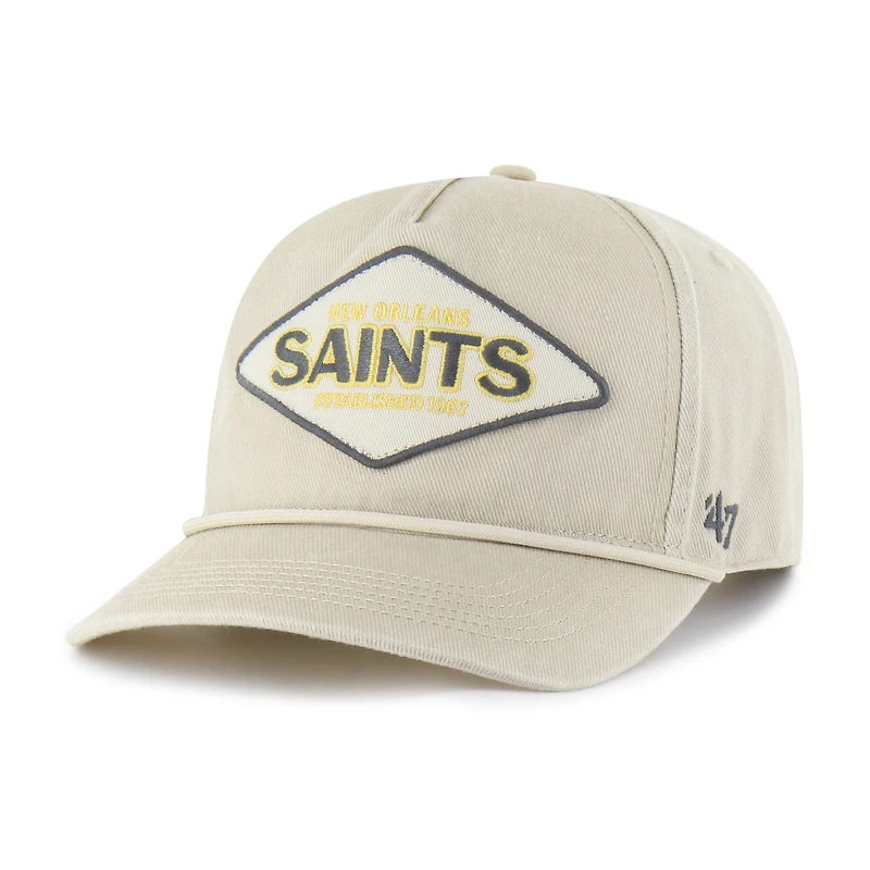Casquette ajustable Cairn Hitch kaki '47 pour homme des Saints de la Nouvelle-Orléans