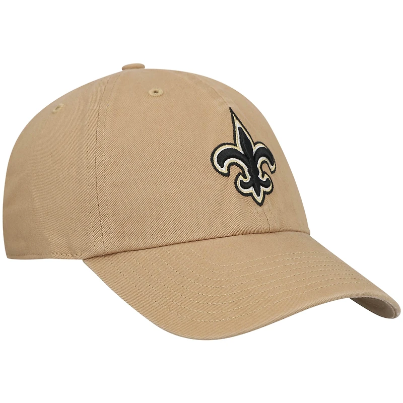 Casquette réglable '47 Kaki New Orleans Saints Secondary Clean Up pour homme