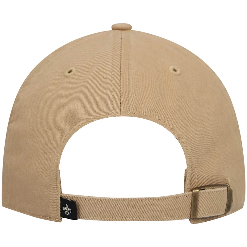 Casquette réglable '47 Kaki New Orleans Saints Secondary Clean Up pour homme