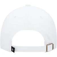 Casquette réglable Clean Up New Orleans Saints Logo '47 blanche pour homme