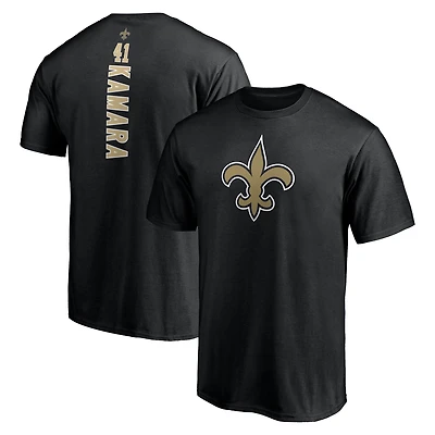 Men's Alvin Kamara Black New Orleans Saints Playmaker T-Shirt