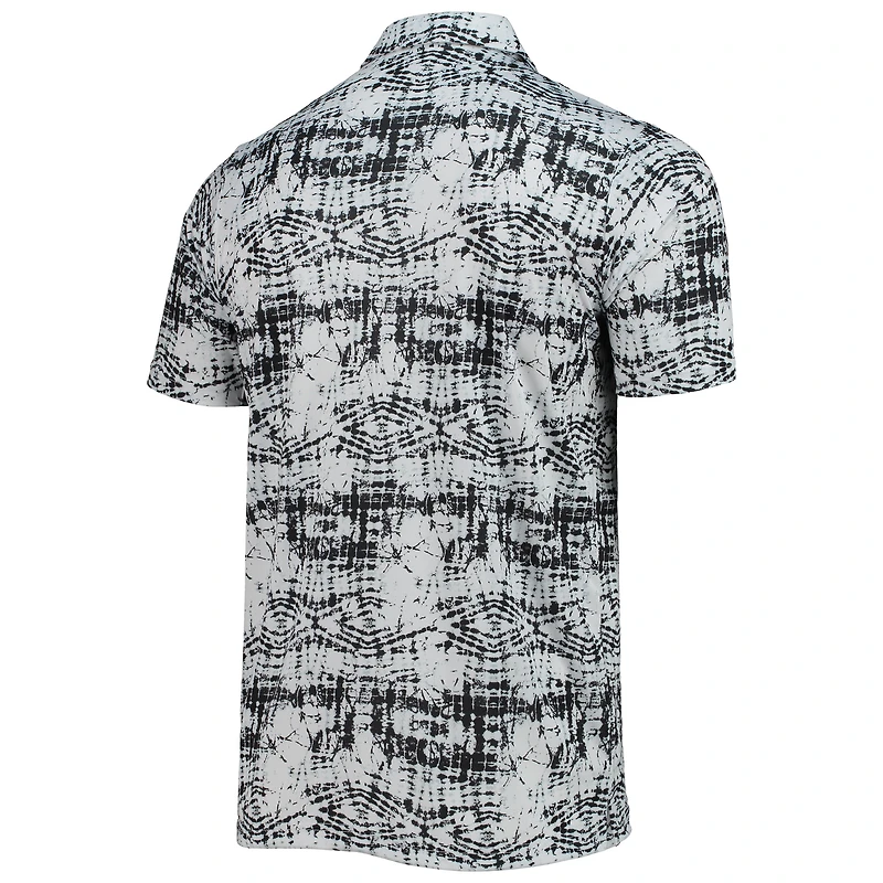 Polo noir vif Antigua New Orleans Saints pour homme
