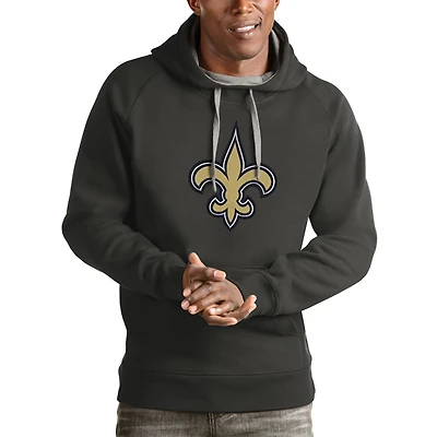 Sweat à capuche Victory pour homme, couleur anthracite, des Saints de la Nouvelle-Orléans
