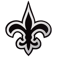 Men's Antigua White New Orleans Saints Metallic Logo Apex Polo