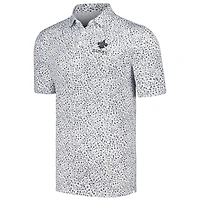Polo Motion blanc Antigua pour homme des Saints de la Nouvelle-Orléans