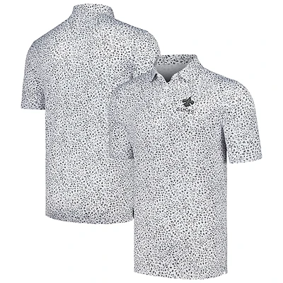 Polo Motion blanc Antigua pour homme des Saints de la Nouvelle-Orléans