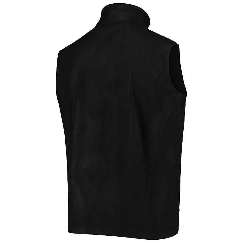 Gilet polaire zippé noir pour homme New Orleans Saints Houston