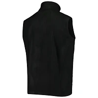 Gilet polaire zippé noir pour homme New Orleans Saints Houston