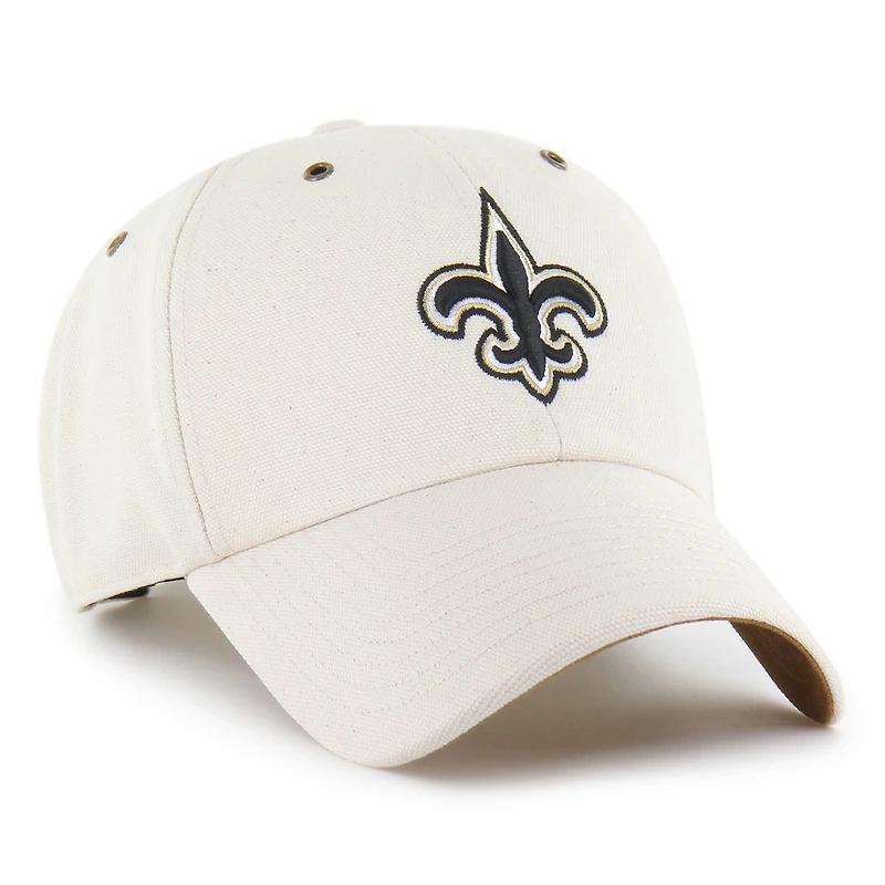 Men's Carhartt x '47 Natural New Orleans Saints Undyed Clean Up Adjustable Hat