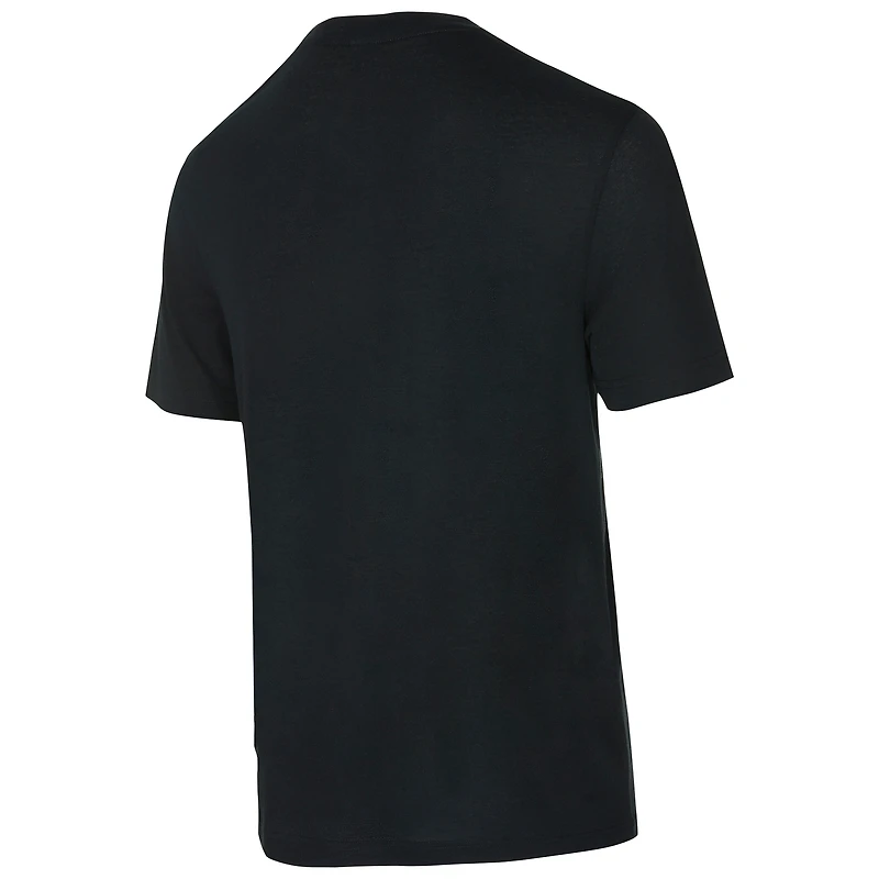 Ensemble t-shirt et pantalon en flanelle Avondale noir/or Concepts Sport pour homme des Saints de la Nouvelle-Orléans